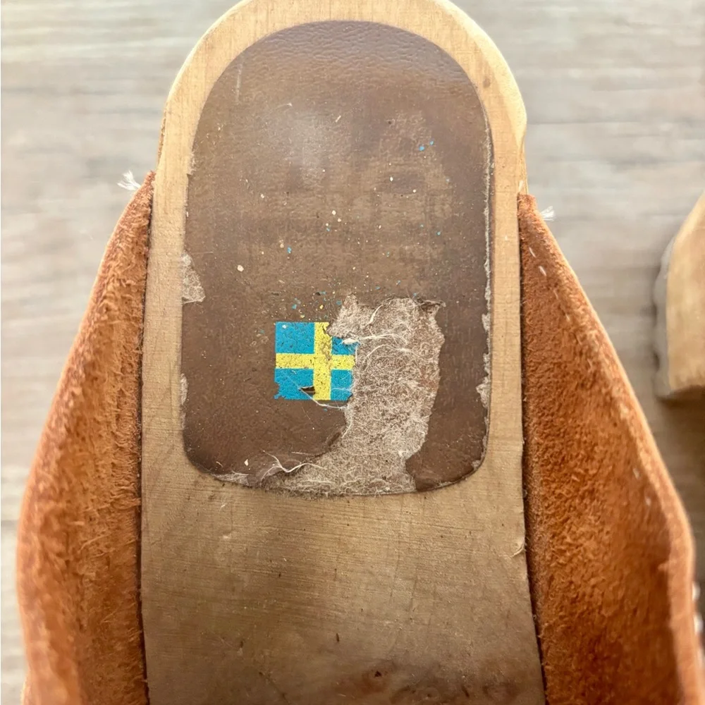 Free People x MIA Elsa Brown Leather Mules - Picture 16 of 16